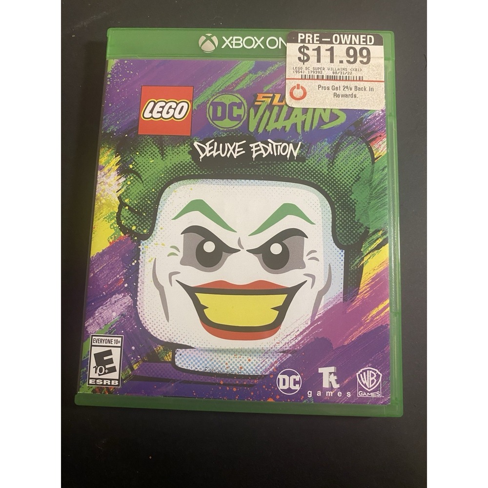 Warner Bros. Games LEGO DC Super-Villains Deluxe Edition Xbox One E10+ NTSC-U/C